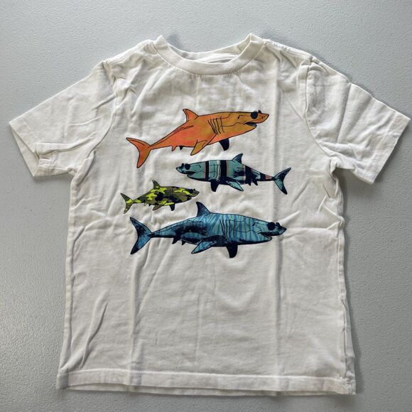 Lot of 3 Boys 6 (S) Short Sleeve Tee T Shirt Polo Assorted Brands White Blue Red - Picture 2 of 10